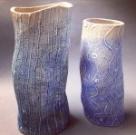 porcelain vases, extruded