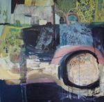 The Flatford Crossing. Mixed Medium