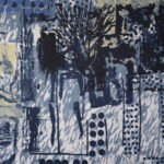 Winter Garden. Screen Print