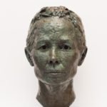 Charlotte, bronze portrait commission