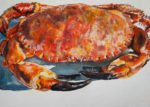 Crab! 80 x 100cm oil on canvas