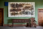 'Fieldworks 4' 2018 Watercolour 330 x 175 cms