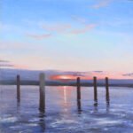 August Sunset. Burnham Overy Satithe