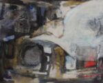 Dunwich Dreambird no 3 mixed media on canvas