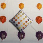 Cotinus cushion and fabric