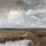 Dyke path. Burnham Overy Staithe