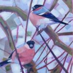Two Bullfinches