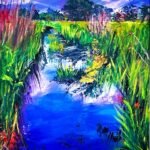 Blue Marshes 41x30cm