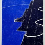 Capri Cliffs 2024 Woodcut 45 x 30 cms