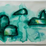 Halong Bay 6 Watercolour 2024 76 x 114 cms