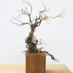 'Ancestor' Repurposed fencing wire sculpture