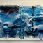 Quintamar Pool 2024 Watercolour 76 x 57 cms