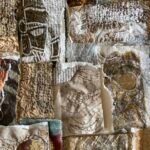 ‘What lies Beneath’, mixed media textile