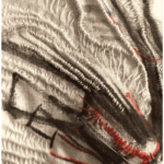 Stitches, thread and textile