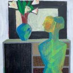 Girl at dresser