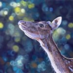 Uplifted 11 x 15" soft pastel on pastelmat
