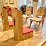 Candle Kneeler and Dove Chair