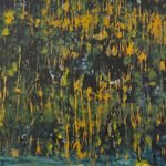 Weeping Beech in Autumn acrylic on paper