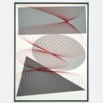 Crossing Lines 12 - Silk screen print