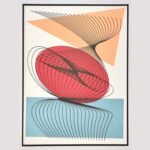 Crossing Lines 02 - Silk screen print