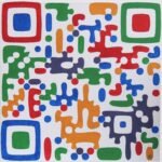 Scan Me (Q aRt code) - Acrylic on canvas