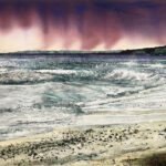 'Dancing Light', Watercolour