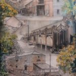 Round & About the Quay Theatre - Ink & Watercolour