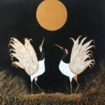 Romancing the Moon 80cm x 80cm