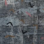 Sarah Abercrombie_Cloud no 3_Woodcut and Collagraph Print_Detail Sarah Abercrombie_Cloud no 3_Woodcut and Collagraph Print_Detail