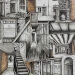 Commission - Ink Charcoal & Watercolour