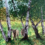 Cows and Birches