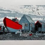 Linocut by Jem Seeley Linocut by Jem Seeley