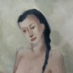 Detail - oil on board