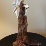 Crow Lady - scavenged bones and metals Crow Lady - scavenged bones and metals