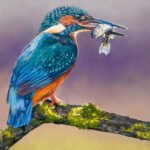 Catch of the Day 11 x 15" soft pastel