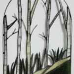 Path through the birch