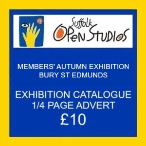 SOS Members' Autumn Exhibition 2026 - Catalogue Ad Space